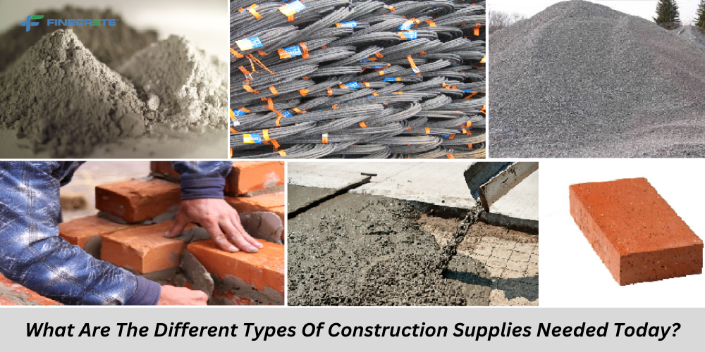 What Are The Different Types Of Construction Supplies Needed Today?