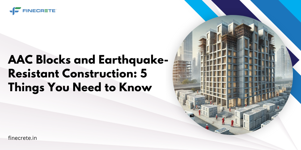 AAC Blocks and Earthquake-Resistant Construction: 5 Things You Need to Know