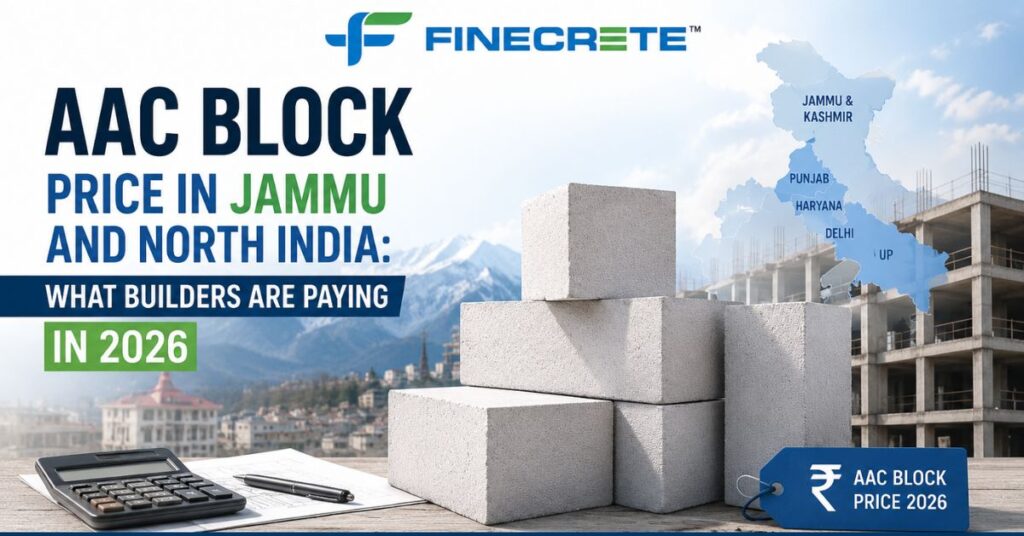 AAC Block Price in Jammu and North India: What Builders Are Paying in 2026
