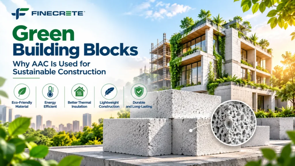 Green Building Blocks: Why AAC Is Used for Sustainable Construction